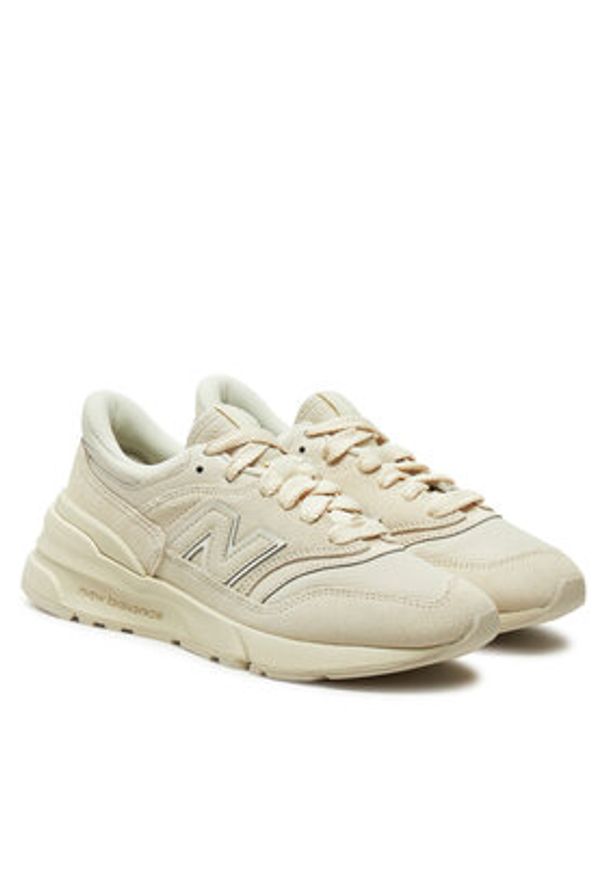 New Balance Sneakersy U997RME Beżowy. Kolor: beżowy. Materiał: zamsz, skóra