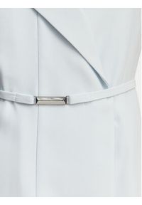 BOSS Sukienka codzienna Dimosa-Mini 50554224 Niebieski Regular Fit. Okazja: na co dzień. Kolor: niebieski. Materiał: wiskoza. Typ sukienki: proste. Styl: casual. Długość: mini #2