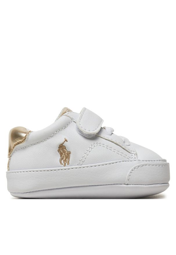 Polo Ralph Lauren Sneakersy Theron V Ps Layette RL01200100 Biały. Kolor: biały. Materiał: skóra