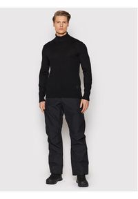 Quiksilver Spodnie snowboardowe Estate EQYTP03146 Czarny Modern Fit. Kolor: czarny. Materiał: syntetyk. Sport: snowboard