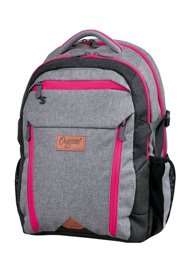 Stil plecak szkolny Original Pink. Materiał: materiał. Styl: elegancki