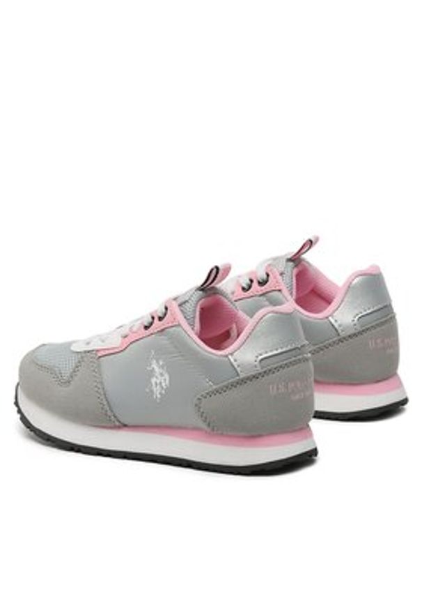 U.S. Polo Assn. Sneakersy Nobik NOBIK008 Szary. Kolor: szary. Materiał: materiał
