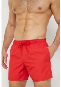 Lacoste szorty kąpielowe kolor czerwony MH6270-528. Kolor: czerwony. Materiał: tkanina #3
