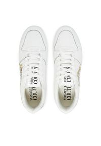 Versace Jeans Couture Sneakersy 78YA3SJ1 Biały. Kolor: biały. Materiał: skóra #6