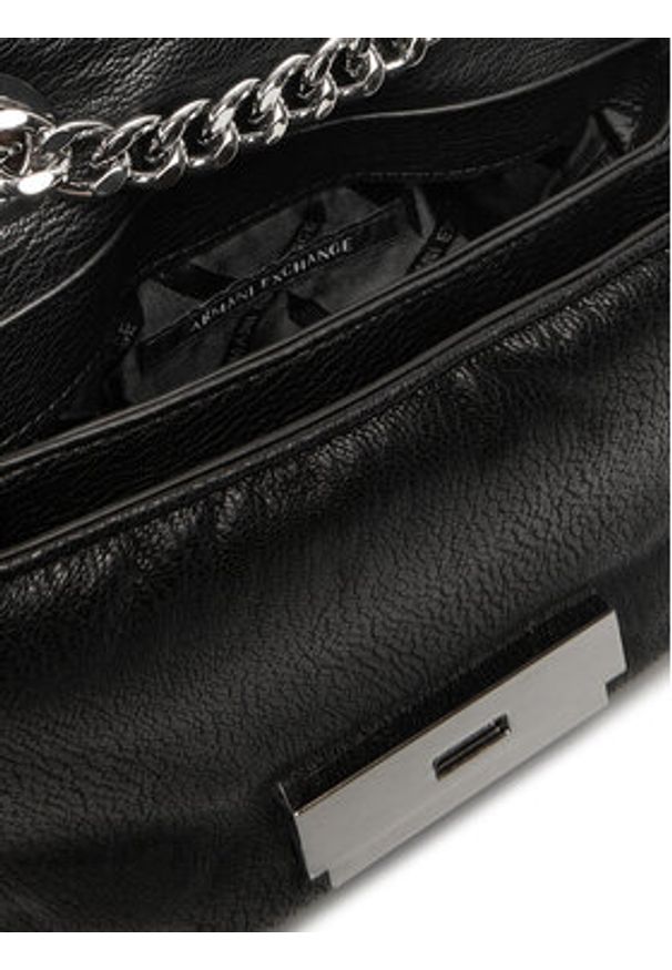 Armani Exchange Torebka XW000357 AF17240 UC001 Czarny. Kolor: czarny. Materiał: skórzane