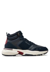 TOMMY HILFIGER - Sneakersy Tommy Hilfiger. Kolor: niebieski #1