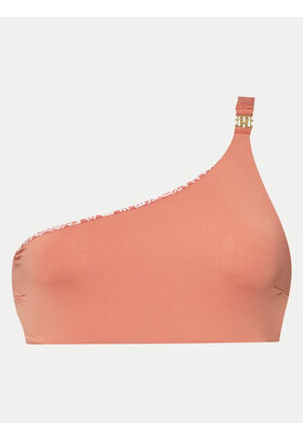 TOMMY HILFIGER - Tommy Hilfiger Góra od bikini UW0UW05310 Kolorowy. Materiał: syntetyk. Wzór: kolorowy