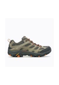 Buty turystyczne Merrell Moab 3 Gore-Tex. Kolor: brązowy. Materiał: materiał, syntetyk, skóra. Technologia: Gore-Tex. Sport: turystyka piesza #1