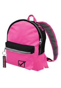 Plecak Givova Fuchsia-Zwart dla studentów. Kolor: czarny, różowy, wielokolorowy. Materiał: nylon. Styl: młodzieżowy
