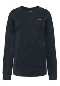 Roxy Bluzka Eastside Midweight ERJKT04381 Czarny Boxy Fit. Kolor: czarny. Materiał: bawełna #5