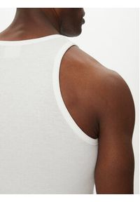 Karl Kani Tank top Essential 60310020 Biały Slim Fit. Kolor: biały. Materiał: bawełna