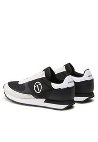 Trussardi Jeans - Trussardi Sneakersy 77A00512 Czarny. Kolor: czarny. Materiał: materiał