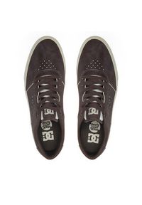DC Sneakersy Teknic Le ADYS300786-CBB Brązowy. Kolor: brązowy. Materiał: skóra #5