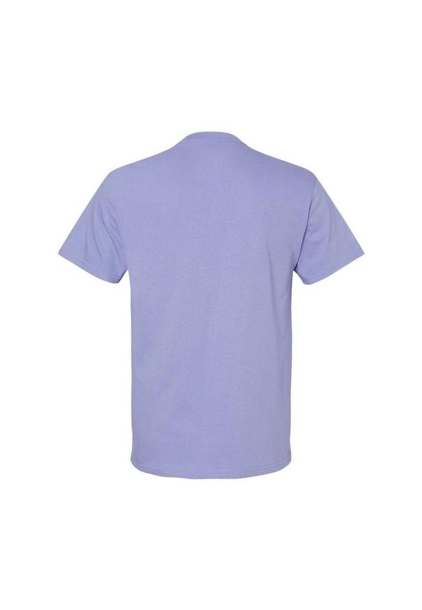GILDAN - Koszulka Unisex Dla Dorosłych Softstyle Midweight. Kolor: fioletowy. Materiał: bawełna. Sport: turystyka piesza