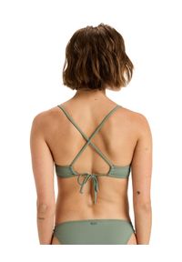 Roxy - Trójkątny stanik bikini dla Kobiety BEACH CLASSICS BA ATHL TRI Zielony. Kolor: zielony. Materiał: elastan, poliester, materiał