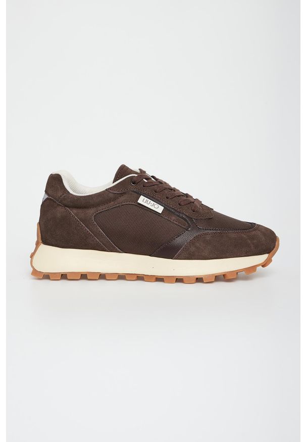Liu Jo - Sneakersy męskie skórzane LIU JO. Materiał: skóra