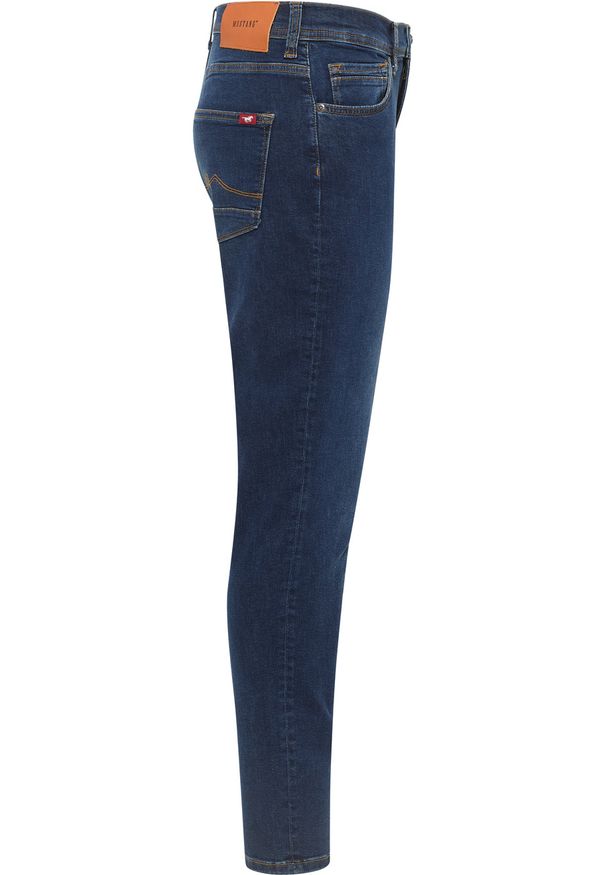 Męskie Spodnie Jeansowe Mustang Style Vegas Slim Denim Blue 1015856 5000 801