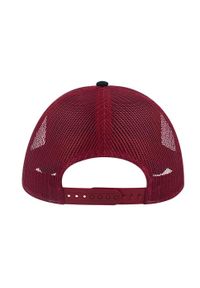ATLANTIS - Rapper Canvas 5 Panel Trucker Cap. Kolor: czerwony, brązowy, niebieski, wielokolorowy