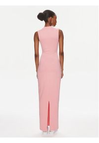 Tommy Jeans Sukienka letnia DW0DW17929 Różowy Slim Fit. Kolor: różowy. Materiał: syntetyk. Sezon: lato #3