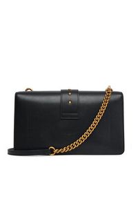 Pinko - PINKO Torebka Love One Classic ST.CL Al 25-26 PLTT 105857 A0F1 Czarny. Kolor: czarny. Materiał: skórzane #5
