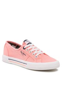 Pepe Jeans Tenisówki Brady W Iselin PLS31351 Różowy. Kolor: różowy. Materiał: materiał