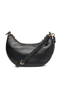 TOMMY HILFIGER - Tommy Hilfiger Torebka Moon Leather Crossover AW0AW17467 Czarny. Kolor: czarny. Materiał: skórzane #3