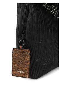 Desigual Plecak 26SAKP42 Czarny. Kolor: czarny. Materiał: skóra #5