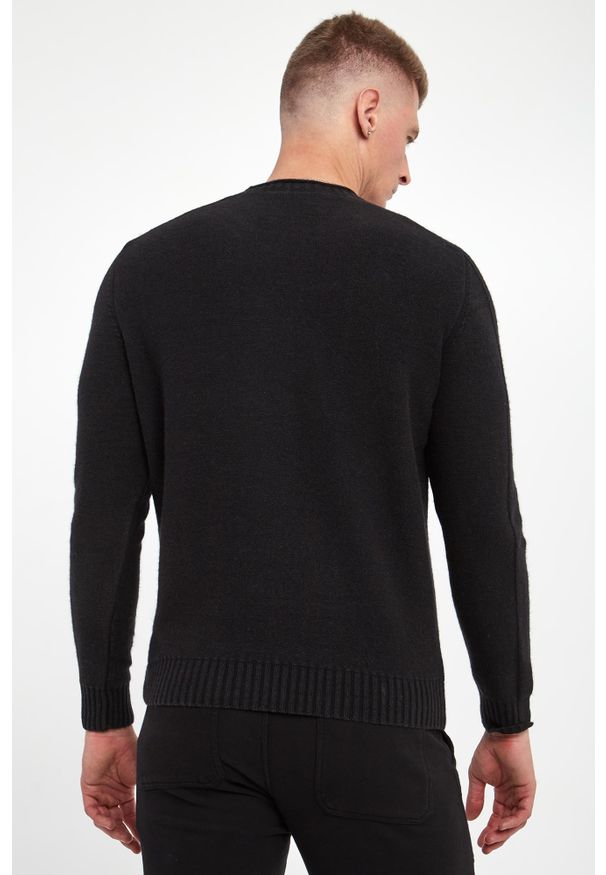 Aeronautica Militare - Sweter męski z wełną AERONAUTICA MILITARE. Materiał: wełna
