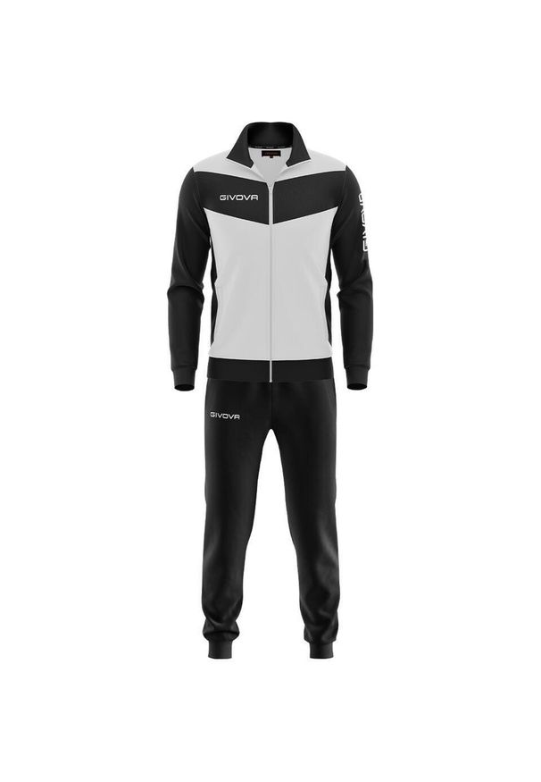 Givova Visa Sportset 4S 3xl - oddychający triacetato pak. Kolor: biały, wielokolorowy, czarny. Sport: fitness, piłka nożna