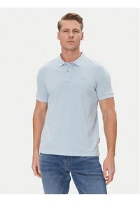 JOOP! Jeans Polo 15 JJJ-02Ambrosian 30045619 Błękitny Modern Fit. Typ kołnierza: polo. Kolor: niebieski. Materiał: bawełna