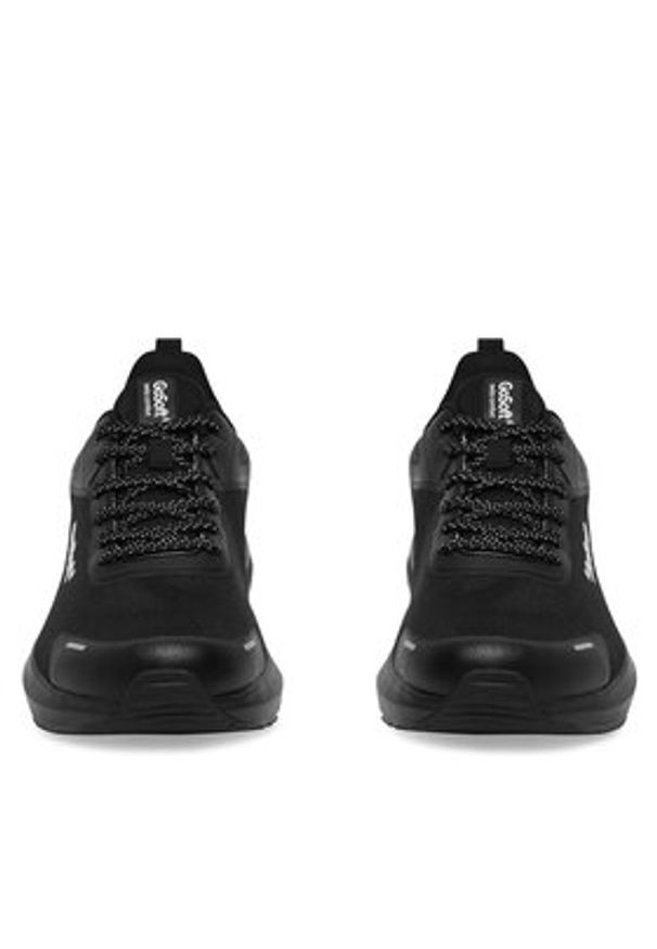 Go Soft Sneakersy MP-123 Czarny. Kolor: czarny. Materiał: materiał