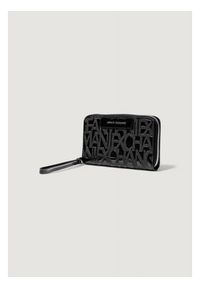 Armani Exchange Duży Portfel Damski XW001606 AF17290 UC001 Czarny. Kolor: czarny. Materiał: skóra #4