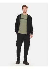 Moose Knuckles Spodnie dresowe Hartsfield M33MR777 Czarny Regular Fit. Kolor: czarny. Materiał: bawełna #5