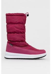 CMP śniegowce HOTY WMN SNOW BOOT kolor różowy. Nosek buta: okrągły. Kolor: różowy. Materiał: guma