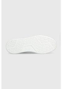 Karl Lagerfeld sneakersy skórzane MAXI KUP kolor czarny KL52215. Nosek buta: okrągły. Zapięcie: sznurówki. Kolor: czarny. Materiał: skóra #4