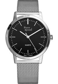 Zegarek Pierre Ricaud Zegarek męski Pierre Ricaud P91091.5114Q srebrny. Kolor: srebrny #1