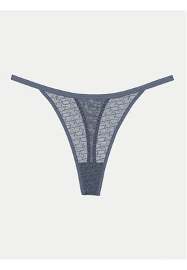 Triumph Stringi Signature Sheer 10216494 Niebieski. Kolor: niebieski. Materiał: syntetyk