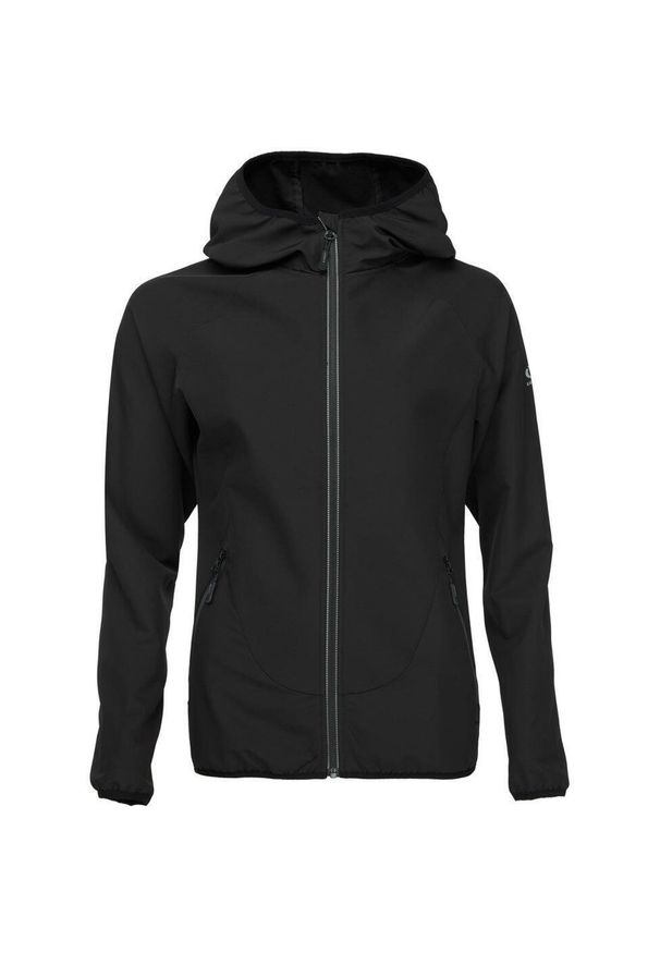 ZSPORT - Damska Kurtka Softshell Loaf Ursa Czarna L - Komfort i Ochrona. Kolor: czarny. Materiał: softshell. Sezon: jesień, wiosna. Sport: turystyka piesza