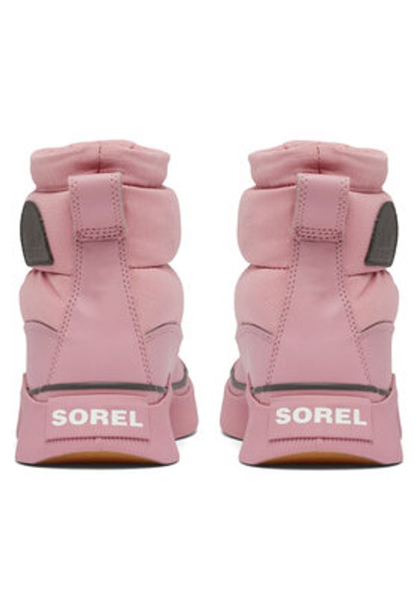 sorel - Sorel Botki Out N About Iv Puffy Wp 2088111627 Różowy. Kolor: różowy. Materiał: materiał