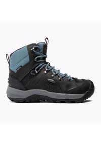 keen - Buty trekkingowe damskie KEEN Revel IV Mid Polar. Kolor: szary. Materiał: polar