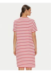 GANT - Gant Sukienka codzienna 4200831 Czerwony Regular Fit. Okazja: na co dzień. Kolor: czerwony. Materiał: wiskoza. Typ sukienki: proste. Styl: casual #3