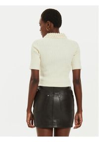 Pinko Sweter Egyprian 104363 A27J Beżowy Regular Fit. Kolor: beżowy. Materiał: syntetyk #4