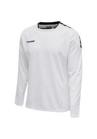 Hummel koszulka męska z długim rękawem hml Authentic Poly Jersey. Kolor: biały. Materiał: jersey. Długość rękawa: długi rękaw. Długość: długie. Sport: fitness