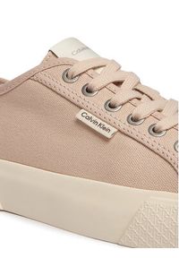 Calvin Klein Trampki Vulc HW0HW02975 Różowy. Kolor: różowy. Materiał: materiał #5