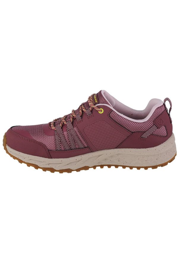 skechers - Buty sportowe Sneakersy damskie, Skechers Escape Plan - Endless Pursuit. Kolor: czerwony, wielokolorowy, brązowy. Sport: turystyka piesza
