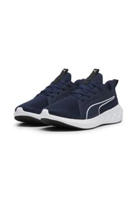 Puma - Buty do biegania SOFTRIDE Carson PUMA Club Navy White Black Blue. Kolor: biały, czarny, niebieski, wielokolorowy