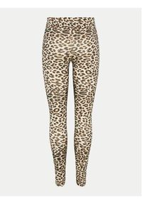 Pieces Legginsy Naja 17156977 Beżowy Regular Fit. Kolor: beżowy. Materiał: bawełna #5