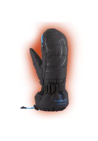 Mitenka grzewcza ski doroslych Therm-ic Warmer Ready Gloves kieszen na suwak. Kolor: niebieski. Materiał: poliester