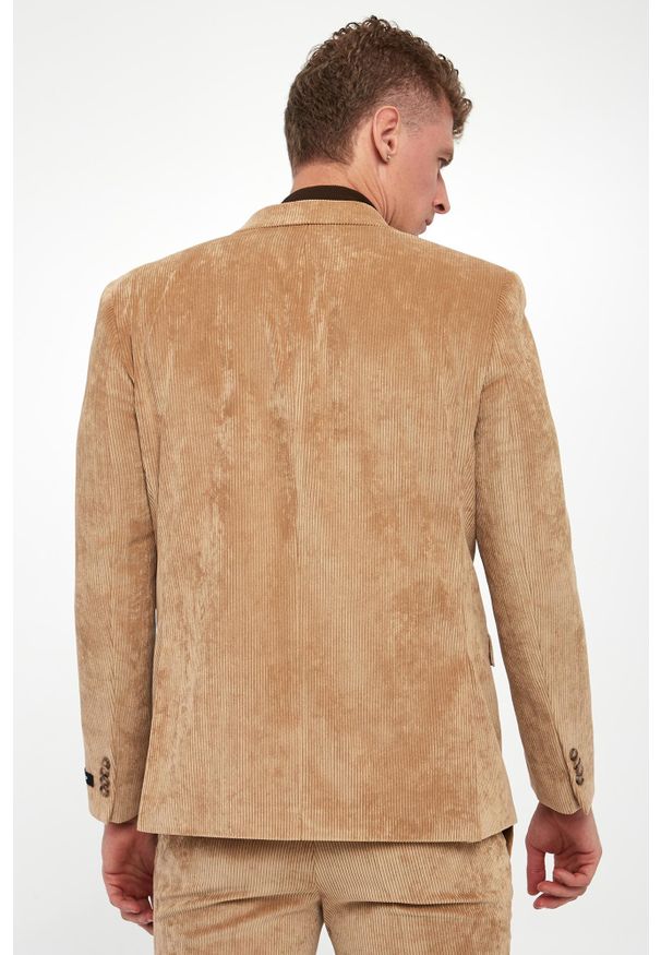 Karl Lagerfeld - Marynarka męska sztruksowa KARL LAGERFELD. Materiał: sztruks