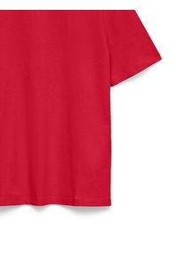 Vero Moda T-Shirt Paulina 10316991 Różowy Regular Fit. Kolor: różowy. Materiał: bawełna #3